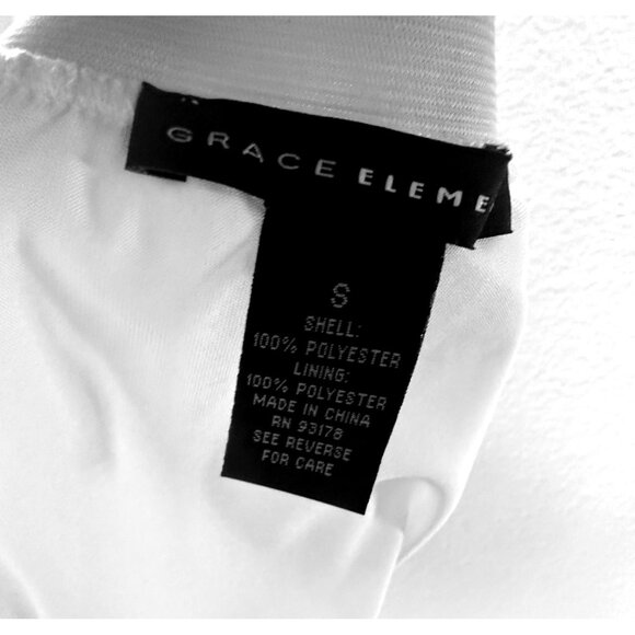 Grace Elements Size S Pleated Pull On Skirt White - Flowy & Fabulous Twirling - Picture 10 of 11